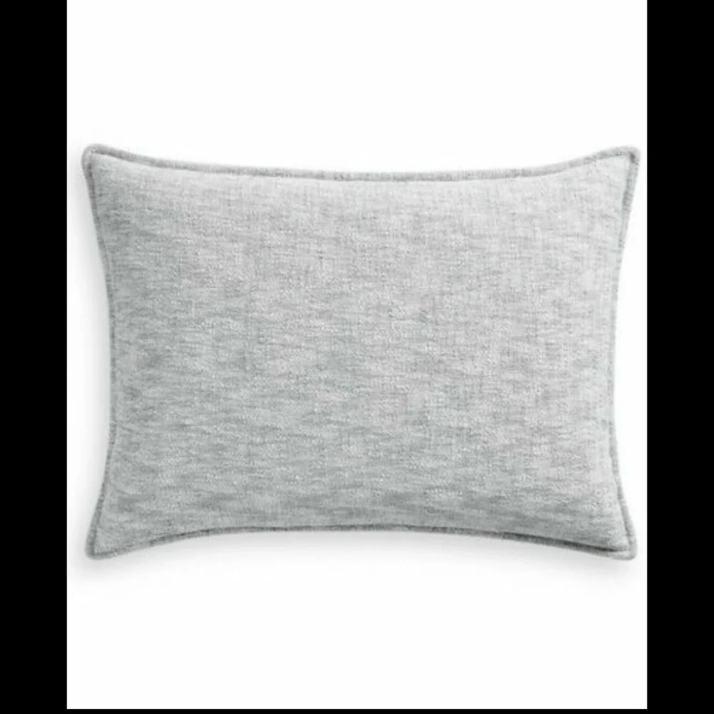 NIB Hotel‎ Collection Seaglass Cotton Quilted (1) Standard Sham Pillow